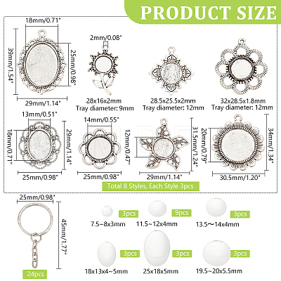   DIY Keychain Making Kit DIY-PH0021-38-1