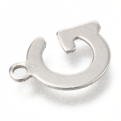 Non-Tarnish 201 Stainless Steel Charms STAS-C021-06P-G-1