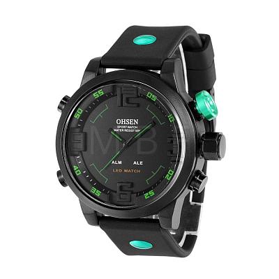 Fashion Plastic Men's Electronic Wristwatches WACH-I005-01C-1