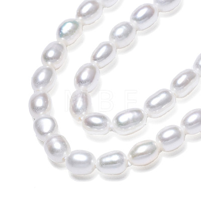 Natural Cultured Freshwater Pearl Beads Strands PEAR-N012-03G-1