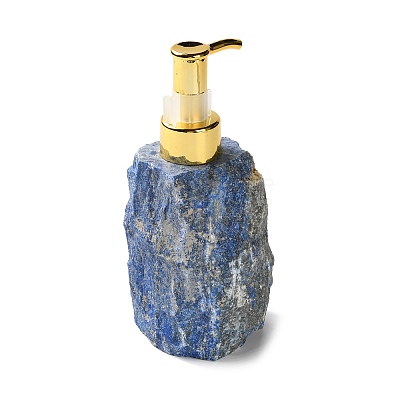 Raw Natural Lapis Lazuli Pump Press Bottles G-B131-02A-1