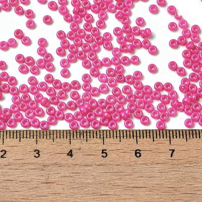 Baking Paint Glass Seed Beads SEED-P006-03A-32-1