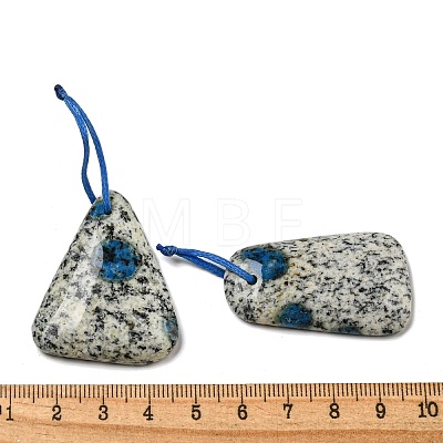 Natural K2 Stone Pendants G-NH0001-13A-1