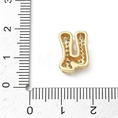 Brass Micro Pave Cubic Zirconia Pendants KK-A300-02G-U-1