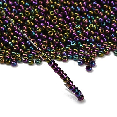 12/0 Grade A Round Glass Seed Beads SEED-Q008-F603-1