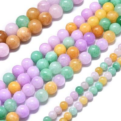 Natural Malaysia Jade Beads Strands G-L645-A01-8mm-34-1