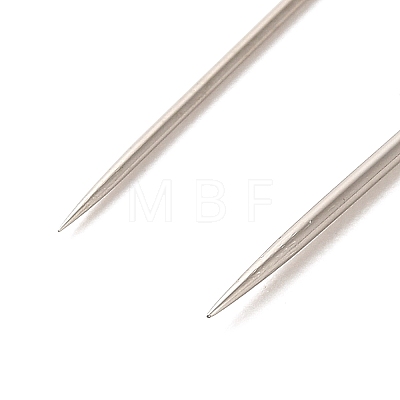 30Pcs Galvanized Iron Self Threading Hand Sewing Needles TOOL-NH0001-02A-1