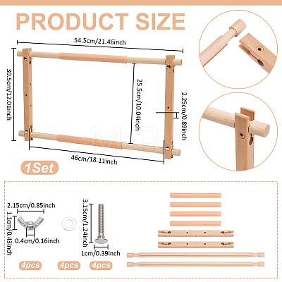 Rectangle Wood Clip Frame TOOL-UN0001-81-1