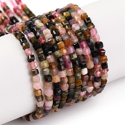 Natural Tourmaline Beads Strands G-F770-A01-02-1