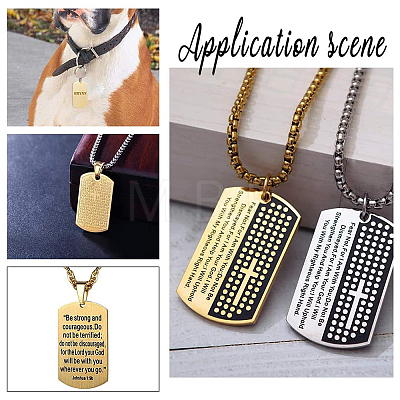 304 Stainless Steel Pendants STAS-UN0013-42G-1
