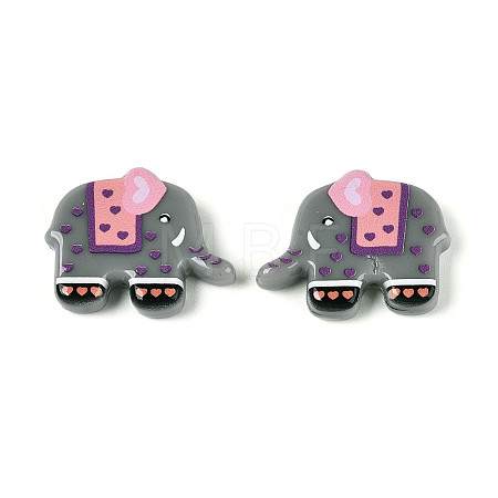Printed Opaque Resin Beads RESI-N043-06C-1