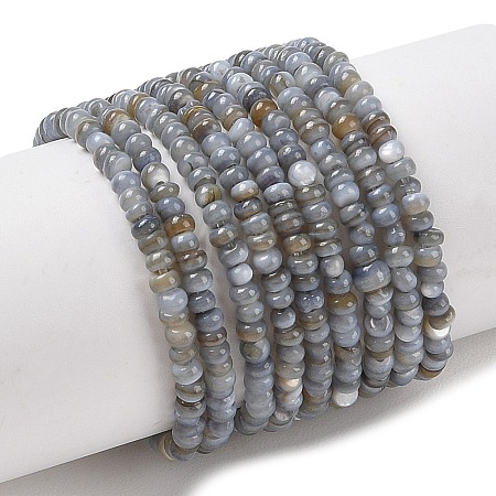 Natural Freshwater Shell Beads Strands X-SHEL-P017-01A-13-1