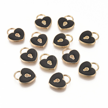 Alloy Enamel Charms ENAM-S121-039E-1