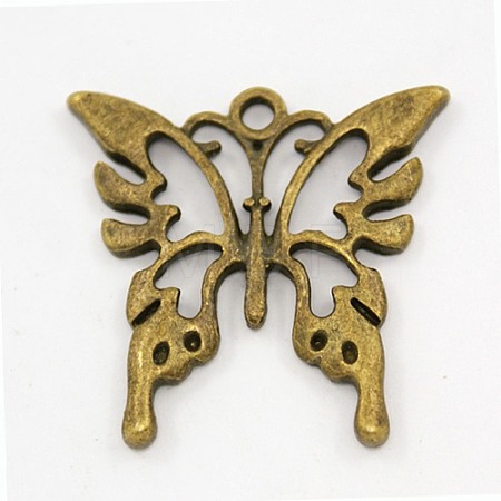 Tibetan Style Alloy Pendants X-TIBEP-A8788-AB-FF-1