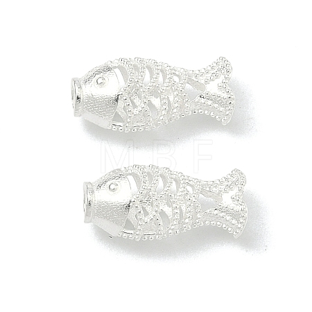 925 Sterling Silver Hollow Beads STER-A050-08S-1