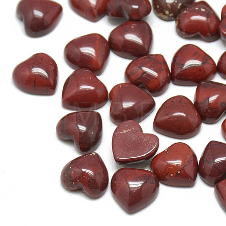 Natural Red Jasper Cabochons G-T029-18X15mm-23-1