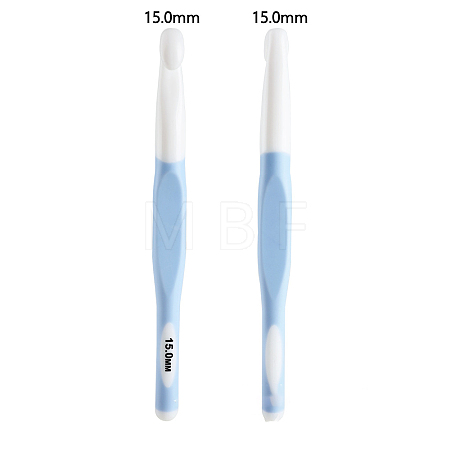 ABS Plastic Crochet Hooks Needles SENE-PW0003-095D-1