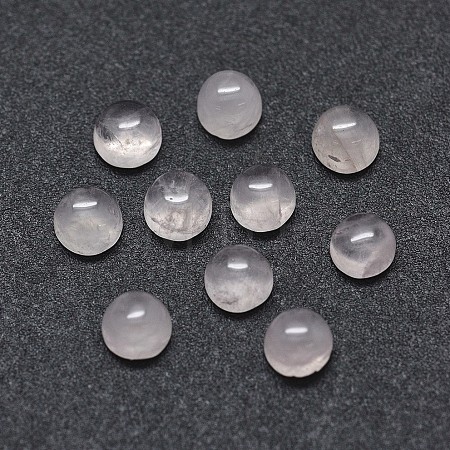 Natural Rose Quartz Cabochons X-G-O175-23-06-1