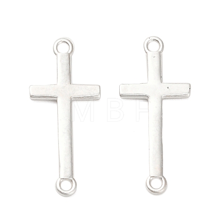 925 Sterling Silver Religion Connector Charms STER-NH0001-83S-1