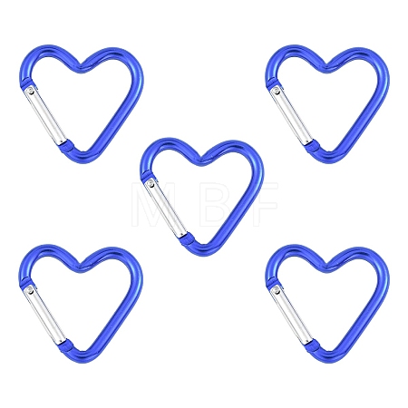 5Pcs Zinc Alloy Spring Gate Rings FIND-YW0010-59D-1