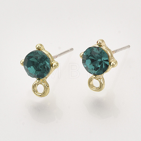 Alloy Stud Earring Findings PALLOY-N0149-21B-1