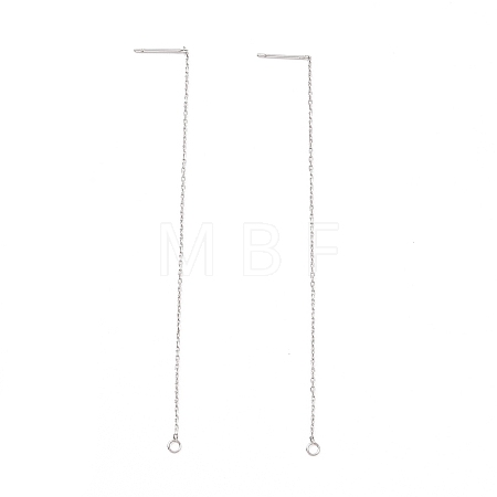 Non-Tarnish 304 Stainless Steel Stud Earring Finding LS-STAS-E161-06P-1