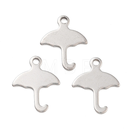 Non-Tarnish 201 Stainless Steel Charms STAS-U012-02P-1