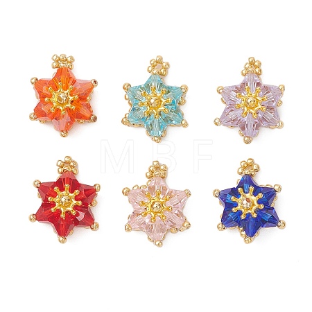 Glass Pendants PALLOY-MZ01209-1