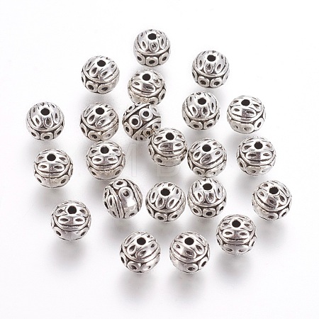 Tibetan Style Zinc Alloy Beads PALLOY-L230-01AS-NR-1