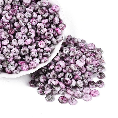 Picasso Glass Seed Beads SEED-N010-01K-1