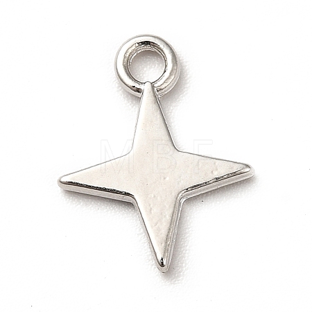 Rack Plating Alloy Charms PALLOY-K256-13P-1
