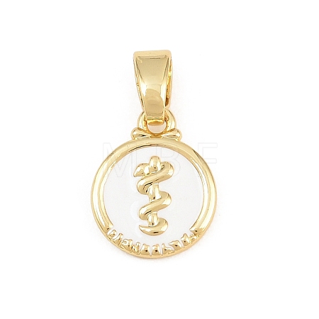 Brass Charms KK-E798-01D-G-1