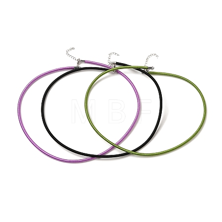 Silk Cord Necklaces Making X-NFS005-1
