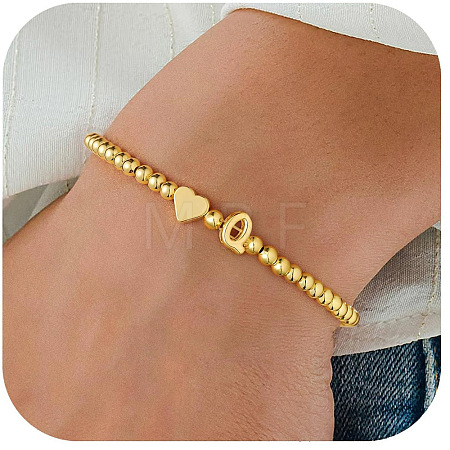 Alloy Beads Stretch Bracelets for Women FS-WG09F24-13-1