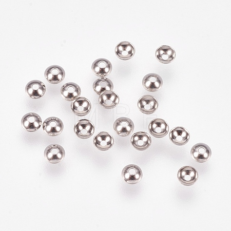 Tarnish Resistant Apetalous 201 Stainless Steel Bead Caps STAS-L205-13A-1