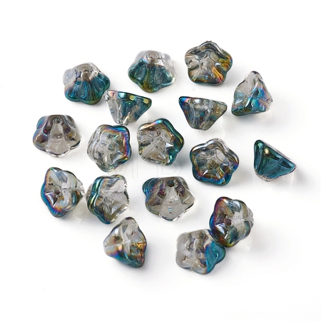 Electroplate Glass Beads EGLA-I012-A01-1