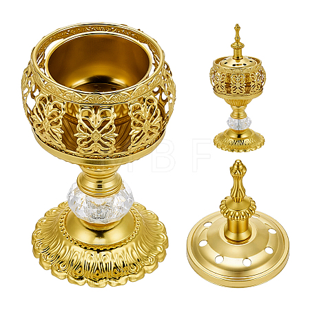 Iron Incense Burners AJEW-WH0709-491A-1