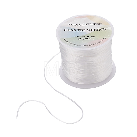 Flat Elastic Crystal String EW-YW0001-0.8mm-02E-1