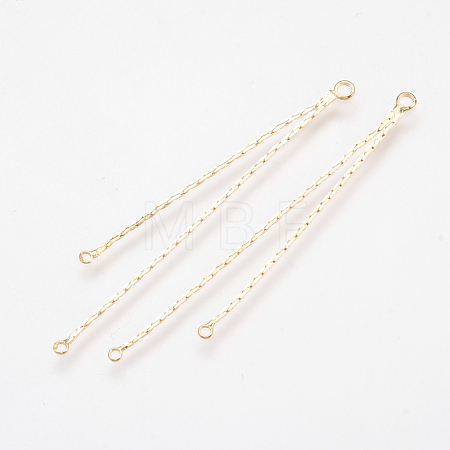 Brass Chain Links KK-Q735-169G-1