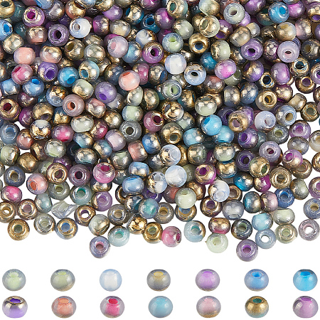 84G 14 Colors Glass Seed Beads GLAA-SC0003-35-1