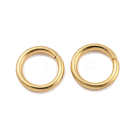 304 Stainless Steel Soldered Closed Jump Rings X-STAS-E482-15C-G-1
