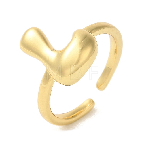 Brass Open Cuff Rings RJEW-U008-06L-G-1