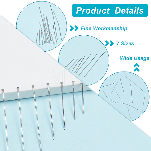 304 Stainless Steel Flat Head Pins STAS-PH0018-21P-1