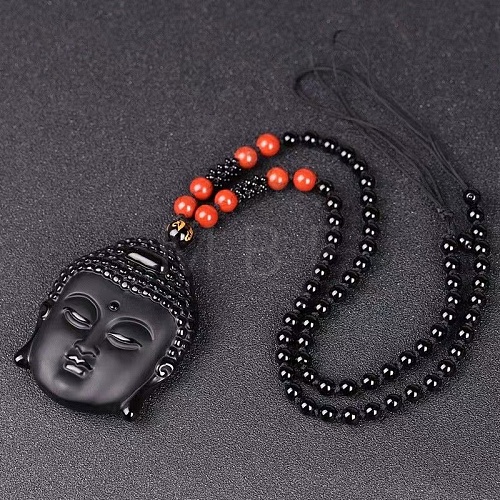 Alloy Buddha Pendan tNecklaces for Men FL9077-6-1
