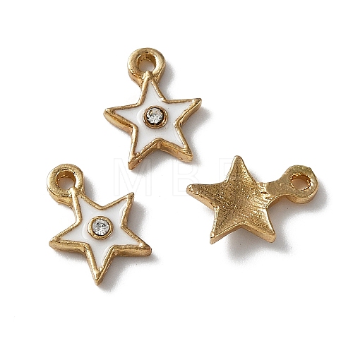 Zinc Alloy Enamel Charms ENAM-TAC0002-51B-1