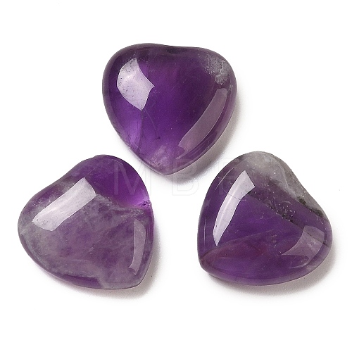 Natural Amethyst Cabochons G-F776-02A-16-1