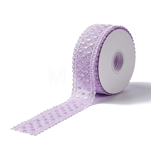 10 Yards Polyester Lace Trim Ribbon OCOR-C004-06H-1