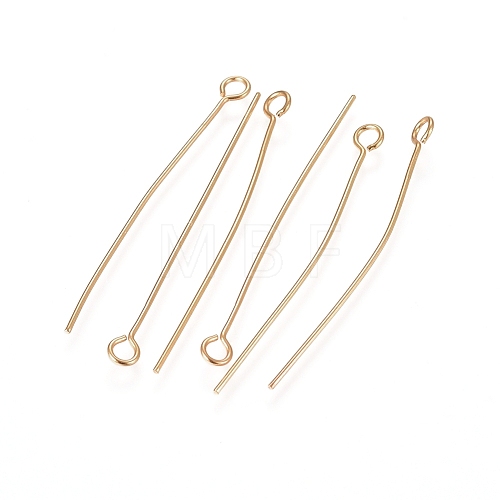 304 Stainless Steel Eye Pins A-STAS-L238-005E-G-1