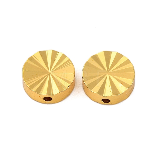 Rack Plating Brass Beads KK-Z070-36G-02-1