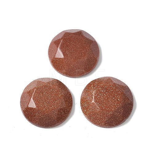 Synthetic Goldstone Cabochons G-Z075-04C-1